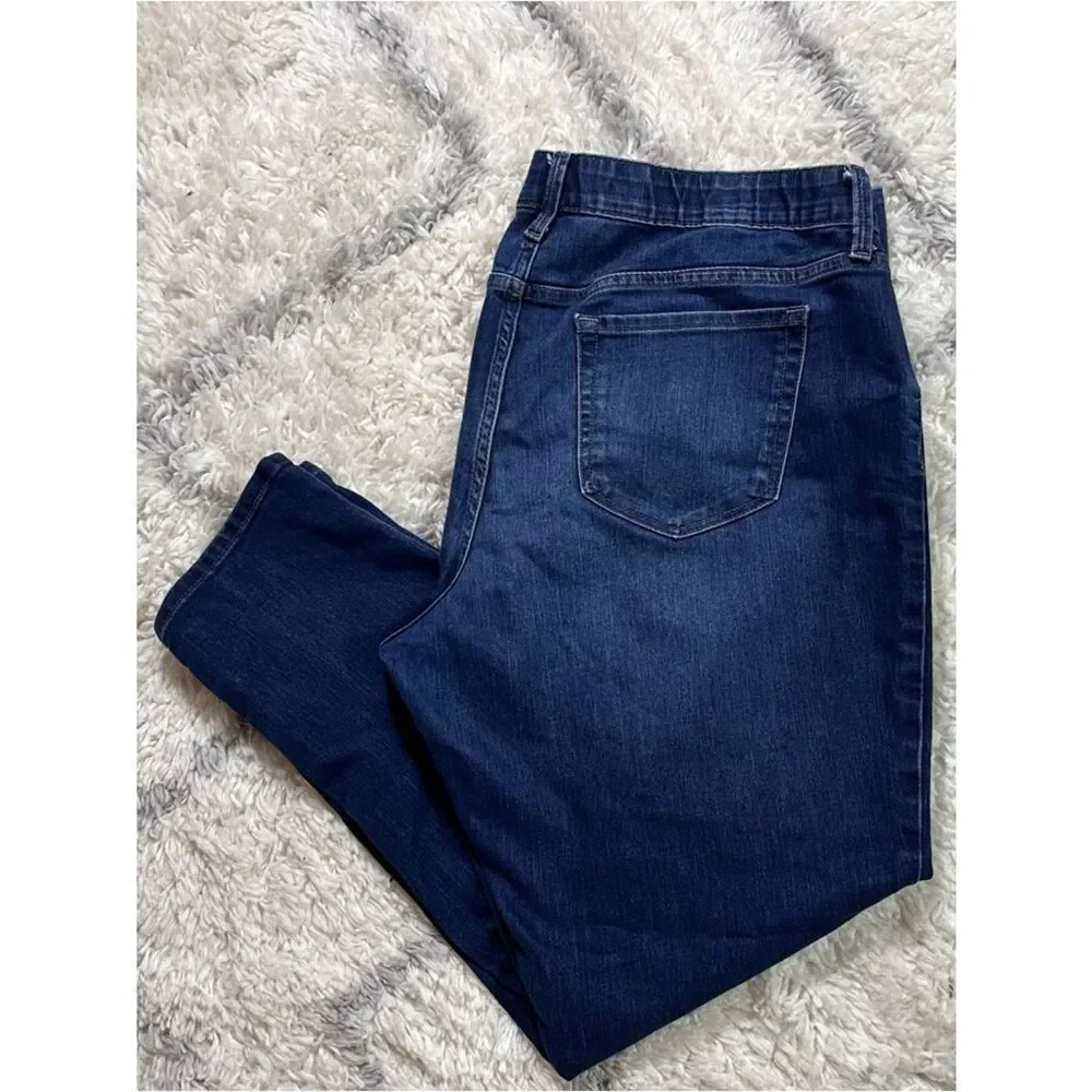 Isabel Maternity by Ingrid & Isabel Dark Blue Boot Cut Jeans